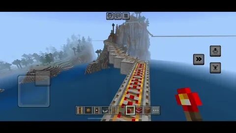 Maybe THE FINISH PROJECT OF INTERSTATE 40 IN MINECRAFT