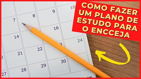 👩‍🎓 VEJA COMO FAZER UM PLANO DE ESTUDO PARA O ENCCEJA! [FAÇA HOJE MESMO!]