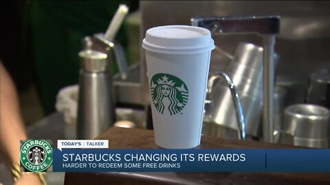 Today's Talker: Big changes coming to Starbucks rewards program