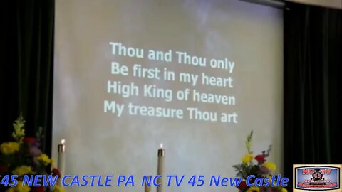 NCTV45 FIRST PRESBYTERIAN CHURCH SUNDAY SERVICE NEW CASTLE PA JULY 26 2020