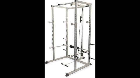 Valor Fitness BD-58 Squat Rack with Pull Up Bar Weight Cage Home Gym Equipment (750lb Capacity)...