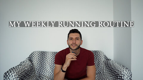 My weekly running routine