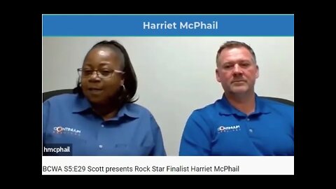 BCWA S5:E29 Scott presents Rock Star Finalist Harriet McPhail