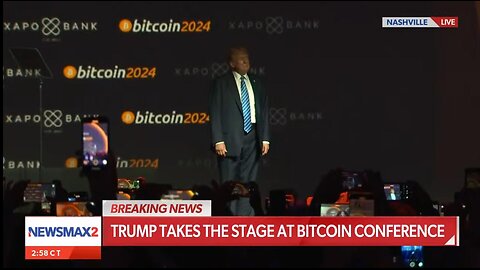 President Trump Delivers Remarks at Bitcoin Conference in Nashville FULL
