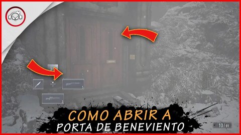 Resident Evil Village, Como abrir a porta de Beneviento | Super Dica PT-BR