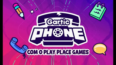 Gartic Phone - Ao vivo só com os amigos!