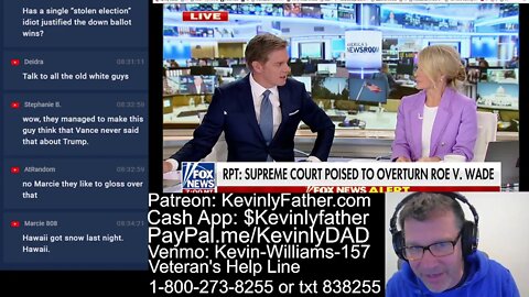 LIVE REACT: SCOTUS goes full Handmaid with your chat and KevinlyFather