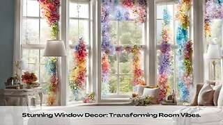 Stunning Window Decor: Transforming Room Vibes.