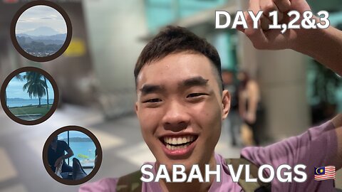 I WENT TO SABAH ENDED UP FLIGHT DELAYED 😭 // SABAH VLOG // DAY 1,2&3 | TOURETTES TRAVEL JOURNAL