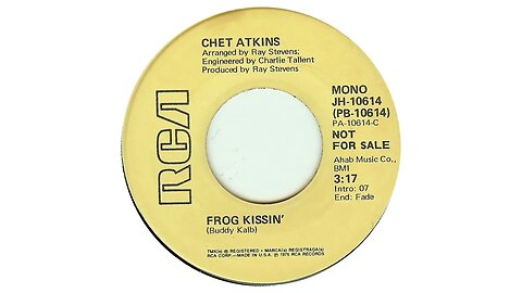Chet Atkins & Ray Stevens - "Frog Kissin'" (Official Audio)
