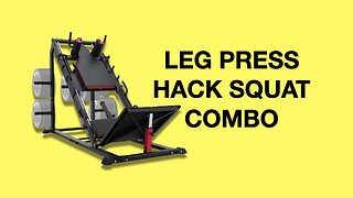 GMWD Leg Press Hack Squat Machine Review (3-in-1 Leg Combo)