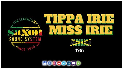 Official Saxon Studio Sound System ft Tippa Irie & Miss Irie & more in Jamaica 1987