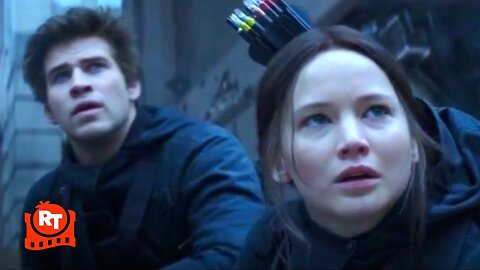 The Hunger Games: Mockingjay, Part 2 (2015) - The Black Ooze Scene | Mov...