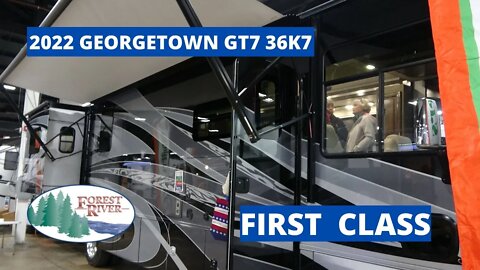 Tour of 2022 Forest River Georgetown GT7 36k7 with Ryan of Campers inn!