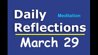 Daily Reflections Meditation Book – March 29 – Alcoholics Anonymous - Read Along – Sober Recovery