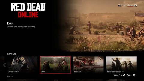 Red Dead Online - The Failed YouTuber Stream #RDR2 #warpathTV #reddeadonline