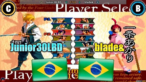 The Last Blade 2 (Junior30LBD Vs. blade&) [Brazil Vs. Brazil]