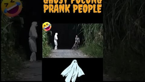 Ghost Pocong Prank #funny #shorts #trending #tiktok