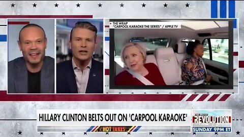 Bongino & Hegseth Break Down Hillary's Singing