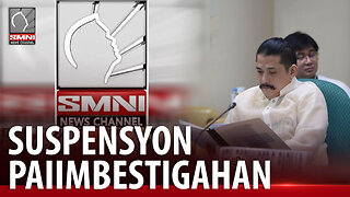 Sen. Padilla, pinaiimbestigahan sa Senado ang 'indefinite suspension' ng SMNI