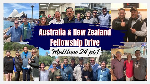 Matthew 24 part 1 - Australia/New Zealand Fellowship Tour - Brisbane