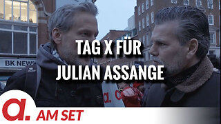 Am Set: Tag X für Julian Assange