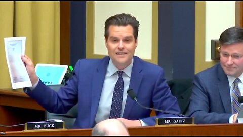Matt Gaetz Enters Hunter Biden’s Laptop into the Congressional Record, FBI Squirms
