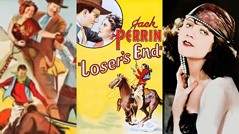 LOSER'S END (1935) Jack Perrin, Tina Menard & Frank Rice | Western | B&W