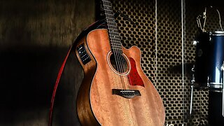 Caring Acoustic Guitar Backing Track In F Minor (No Drums)