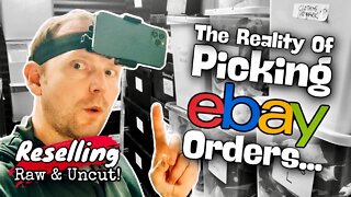 The Reality Of Picking eBay Orders! | eBay Reselling Raw & Uncut