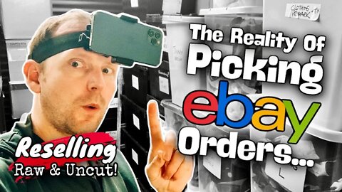 The Reality Of Picking eBay Orders! | eBay Reselling Raw & Uncut