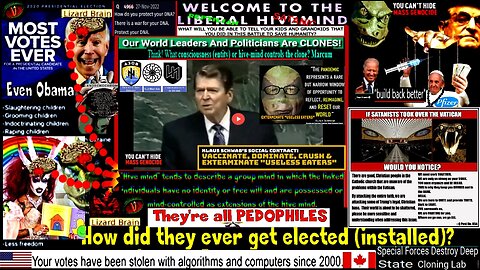 RONALD REAGAN'S SPEECH WARNING ON VRIL SERPENT TAKEOVER !