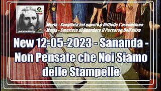 Sananda - Non Pensate che Noi Siamo delle Stampelle