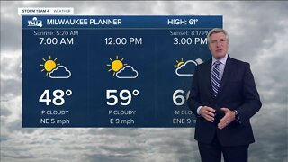 Southeast Wisconsin Weather: Breezy Tuesday, highs in 50s with evening showers