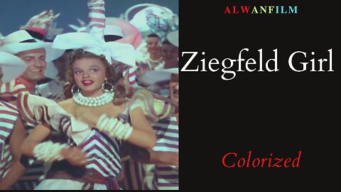 Ziegfeld Girl Colorized
