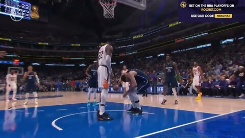 DeAndre Ayton dunks on Luka Doncic with an ELBOW & gets tech for staring at him in game 6