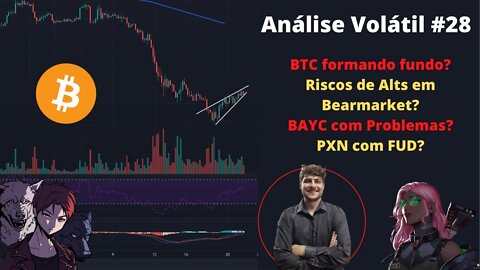 Análise Volátil #28 - BTC tentando construir fundo? Mais loucuras do Bear Market