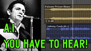 AI Johnny Cash Singing "Barbie Girl" ..Funny AND Scary!