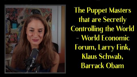 Mel K Boomshell: The Puppet Masters that are Secretly Controlling the World!