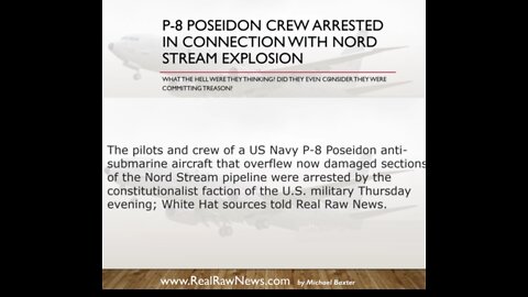 B💥Q💥Q💥M - P-8 POSEIDON CREW ARRESTED IN CONNECTION WITH NORD PIPELINE EXPLOSION