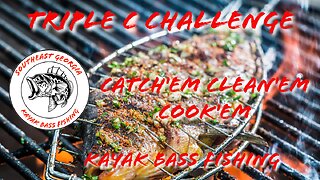 Epic Triple C Challenge: Catch, Clean, and Cook Bass - Unleashing Culinary Delights!