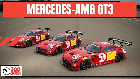 MERCEDES-AMG celebrating the Spa Francorchamps 24 hour race with 3 exclusive GT3 special editions
