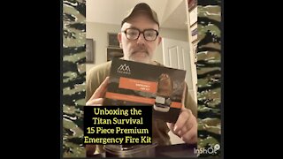 Titan Survival Premium Fire Starting Kit