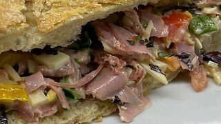 Chopped Italian sandwich.