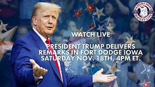 REPLAY: President Trump Speaks in Fort Dodge, Iowa | 4PM ET.