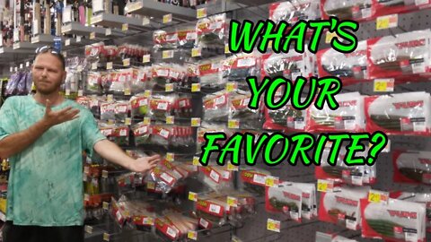 What's your favorite soft plastic? Let's talk all about soft plastic baits!