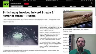 Russian blames UK for Nord Stream sabotage and Sevastopol drone attack