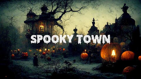 Spooky Town - A Dark Mystical Halloween Atmosphere