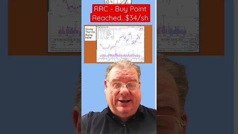 Buy Point Reached 🤠 RRC Range Resources#stockstobuy #buy #stockmarket