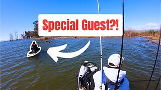 Junk Fishing With A Guest?!